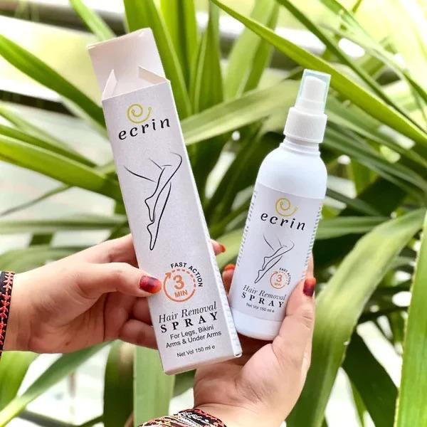 Ecrin hair removal spray (orignal) Rs 1499 buy 1 get 1 free