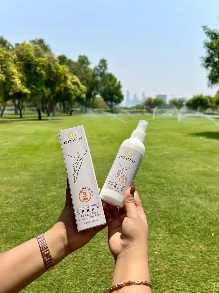 Ecrin hair removal spray (orignal) Rs 1499 buy 1 get 1 free